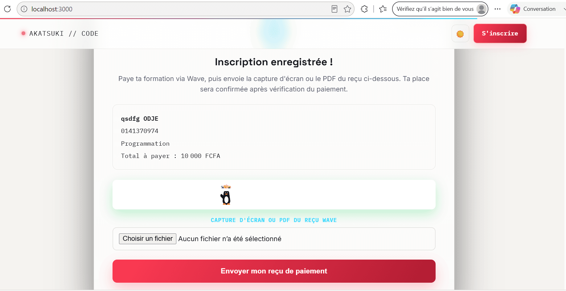 AZERTY — Institutionnel
